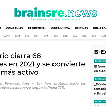 El inmobiliario cierra 68 transacciones en 2021 y se convierte en el sector ms activo